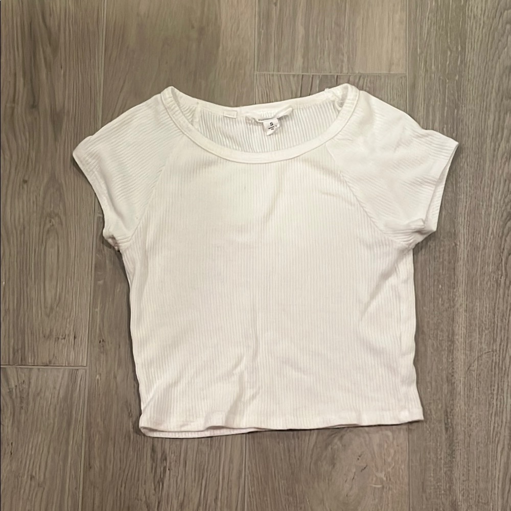 Hashttag Girls White Top Size Small